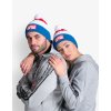 DOUBLE RED COURCHEVEL Pompom Cap Blue/White/Red