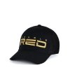 All Logo Metals Cap Goldforever Black