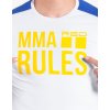 T-Shirt MMA RULES Blue/White