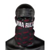 MMA RULES Full Logo Snood Black