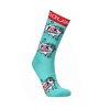DOUBLE FUN FCK Corona Socks Light Blue