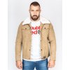 MONTECARLO Leather Jacket Beige