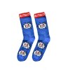 DOUBLE FUN FCK Corona Socks Blue