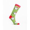 DOUBLE FUN Socks Santacat