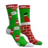 DOUBLE FUN Socks Santa In The House
