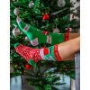 DOUBLE FUN Socks Santa In The House