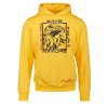 Natural Predators Eagle Hoodie Yellow