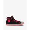 SPIDEX CANVAS Shoes Black/Red