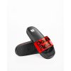 Classic DOUBLE RED Slippers Black