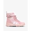 Pink Army Boots