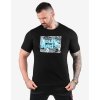 T-shirt CAMODRESSCODE™ TradeMark™ Black/Turquoise