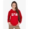 CARBONARO Hoodie Red White 1