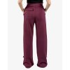 Wide Pocket Sweatpants Bordo