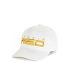 All Logo Metals Cap Goldforever White