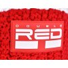DOUBLE RED COURCHEVEL Pompom Cap Red/White
