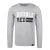 UNIVERSITY OF RED long sleeve Grey T-shirt