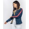 RED JEANS Fly Jacket Blue/White