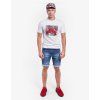 RED JEANS Shorts Blue