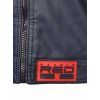 MONTECARLO Leather Jacket Dark Blue