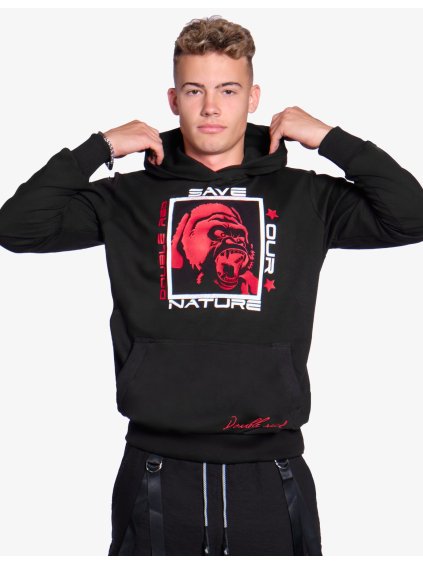 Natural Predators Gorilla Hoodie Black