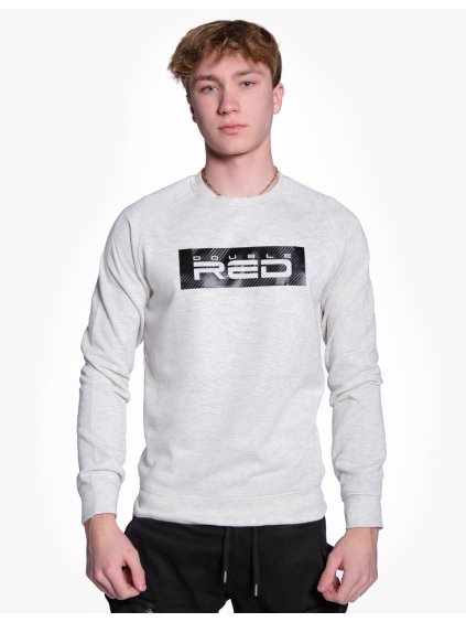 Sweatshirt BASIC Mesh Grey