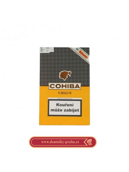 Cohiba siglo iii 5 ks pcs