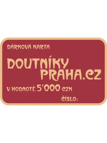 Darkove Karty 5000