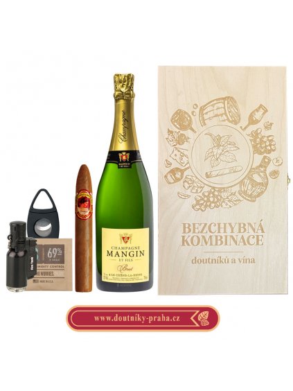 Bechybná kombinace doutníků a vína (Champagne)