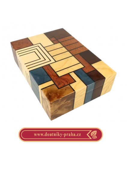 Humidor na doutníky Angelo Wood Modern