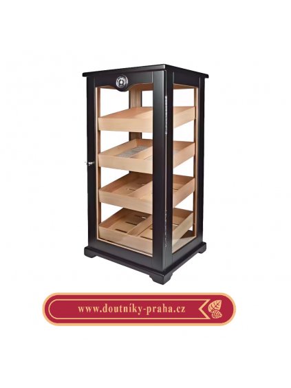 Humidor na doutníky Cabinet Gastro black