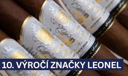 U příležitosti oslavy desátých narozenin značky Leonel® Cigars vznikl exkluzivní jubilejní doutník Leonel 10 Aniversario Toro Gordo.