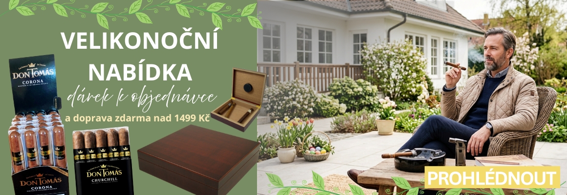 Nejvyšší čas naplnit humidor! Velikonoční akce a novinky.