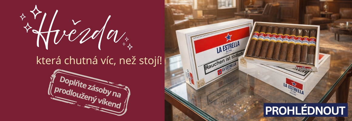 Doutníky La Estrella jsou jasně zářící hvězdou na nebi prémiových doutníků.