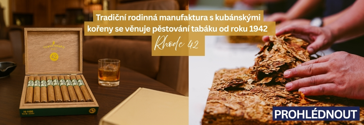 Doutníky Rhode nezaměnitelný charakter s výraznou kubánskou stopou.