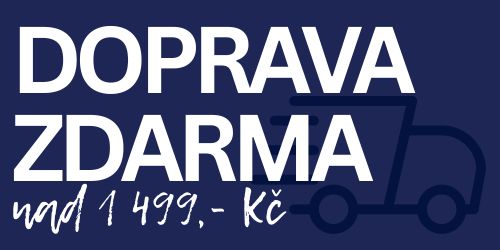 Doprava zdarma již od hodnoty objednávky 1449,-kč