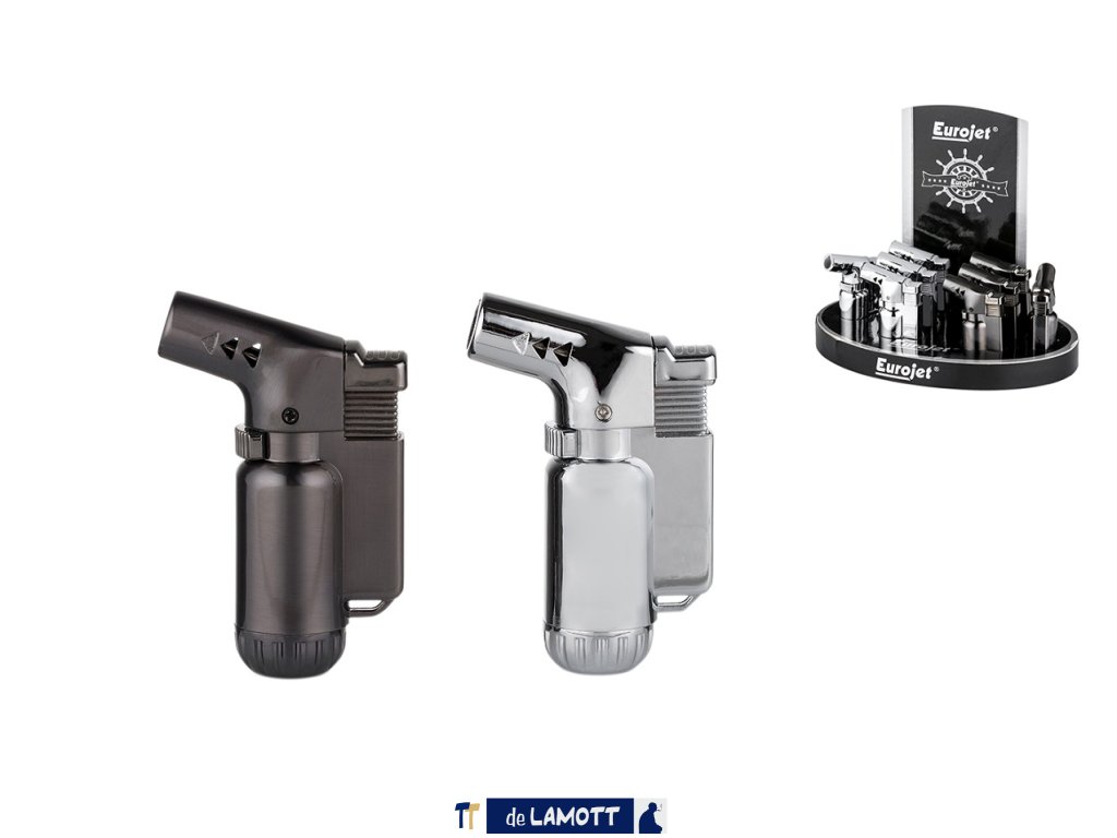 zapalovač na doutníky eurojet torch iii kovový mix 2 barvy 260009