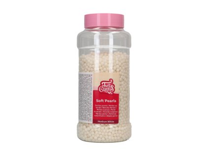 FunCakes2025 F 53985 FunCakes Soft Pearls Medium White 500g 1 jpg