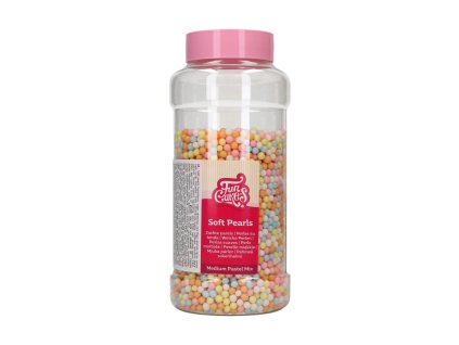 FunCakes2025 F54015 FunCakes Soft pearls Medium Pastel Mix 500g 1 jpg 1