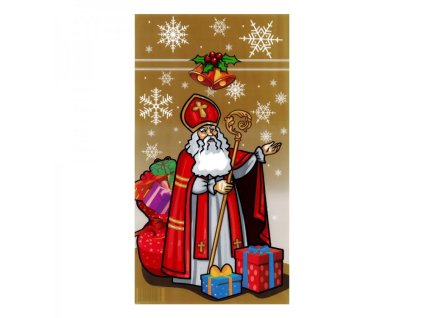 mikulasske vrecko pp 20x37 cm mikulas s darcekmi zlaty 750x750