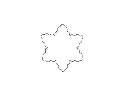 Vykrajovačka Hviezda vlnky