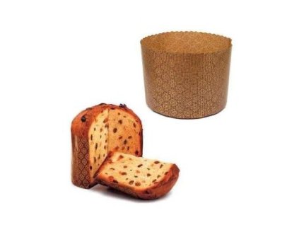 papierova forma na panettone 154x105 mm 1 ks