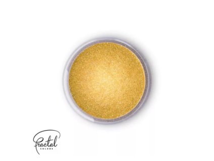 dekorativna prachova perletova farba fractal sparkling gold 3 5 g 1