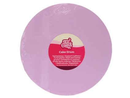 Podnos kruh pastelová fialová 30cm, hrúbka 1,2cm