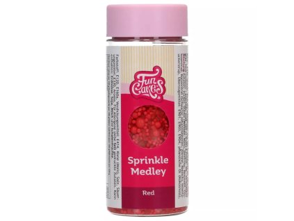 F53275 FunCakes Sprinkle Medley Red 70g 1 1000x1000