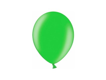 metalicke balony zelene 100ks 25cm