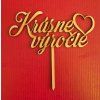 Drevený zápich krásne výročie