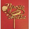 Drevený zápich výročie sobáša