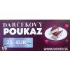 Darčekový poukaz v hodnote 25.-Eur