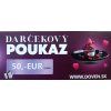 Darčekový poukaz v hodnote 50,- Eur