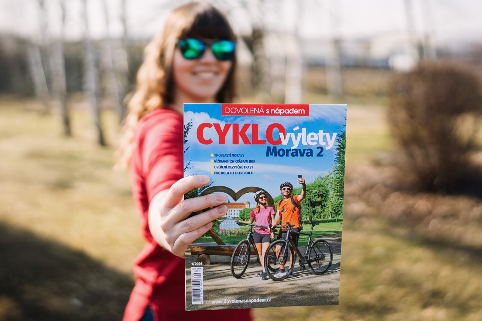 Vyšel nový magazín CYKLOvýlety Morava 2. Kam vyrazit na kole?